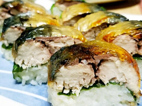 マジ旨!!ふっくら極厚厚焼き鯖寿司